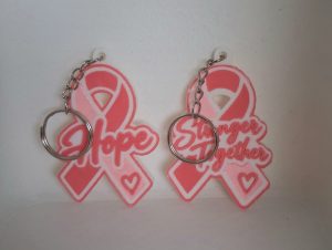 cancer keyrings