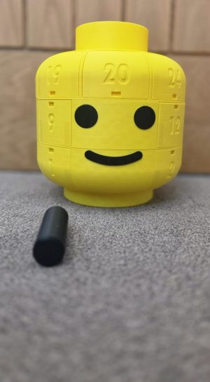 Lego inspired advent calendar. Unique and reuseable